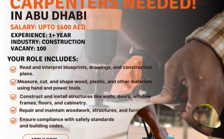 We are Hiring a Professional 100 CARPENTERS NEEDED!