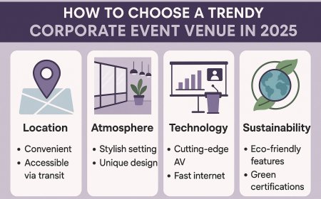 How to Choose a Trendy Corporate Event Venue in 2025