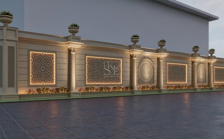 Transform Your Property with a Distinctive Boundary Wall Design