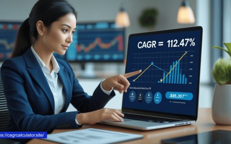 CAGR Calculator – Instantly Calculate Your Annualized Investment Growth