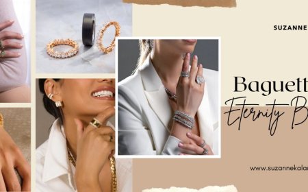 Wearing a Baguette Eternity Band Monday Through Sunday