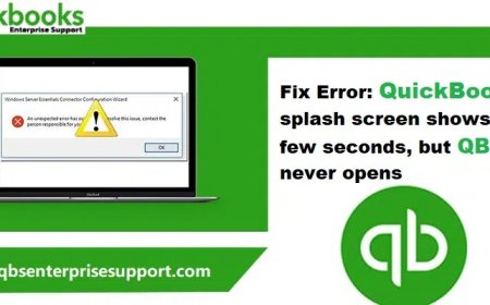 Emergency Fix: QuickBooks Splash Screen Disappearing Problem