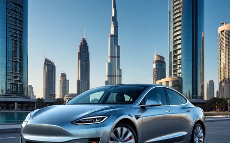 Experience the Future of Driving: Rent Tesla in Dubai for a Smart, Sustainable Ride
