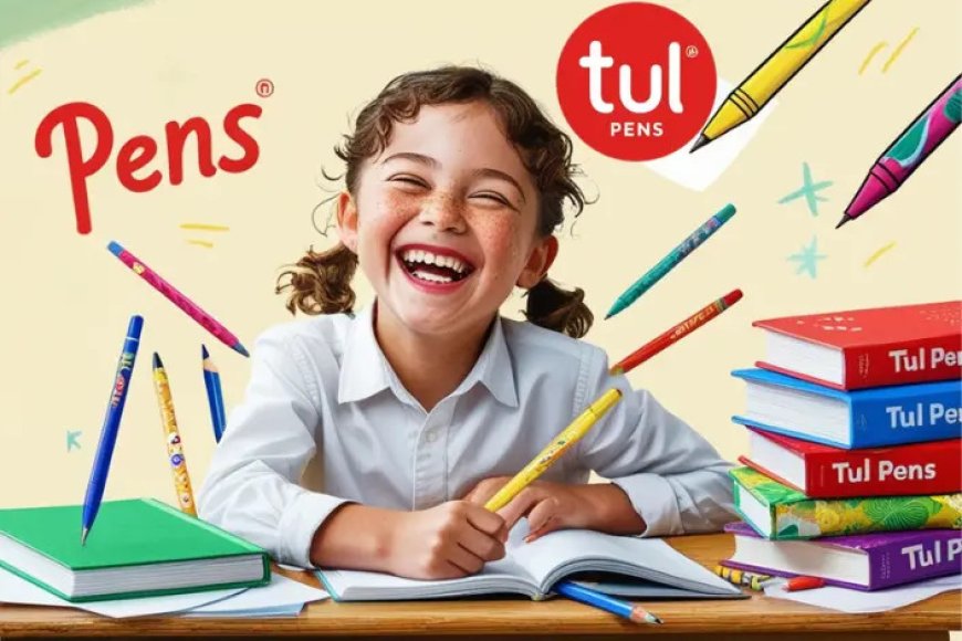 Fun Starts Here: TUL Pens & Notebooks for Young Writers