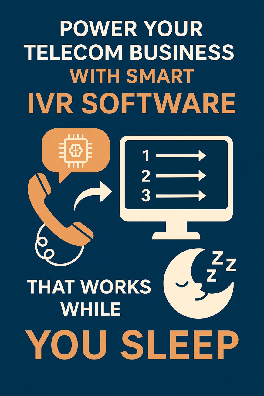 Power Your Telecom Business with Smart IVR Software That Works While You Sleep