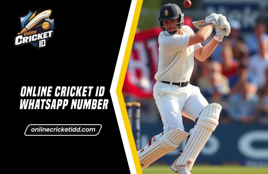 New Online Cricket ID WhatsApp Number – Instant Signup